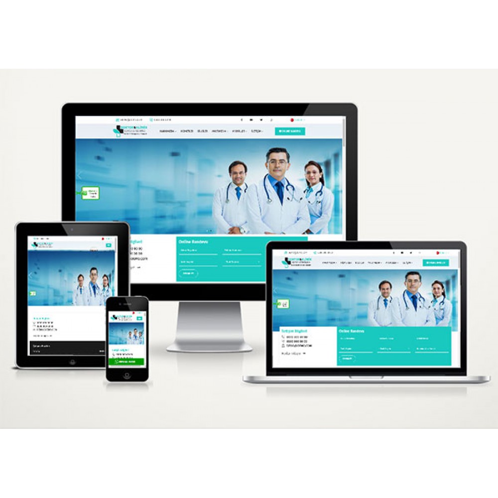 Doktor / Klinik Web Sitesi ArEy V5