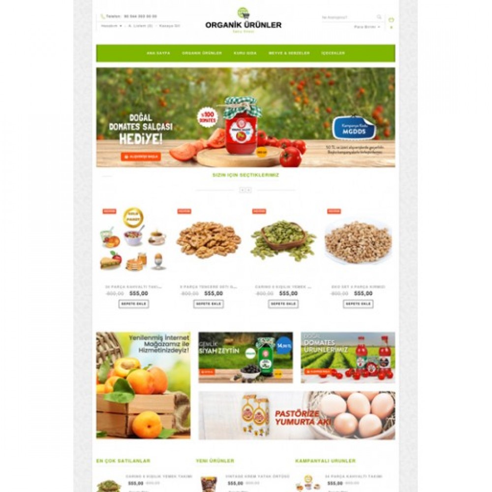 Van Organik Ürünler Satış Sitesi