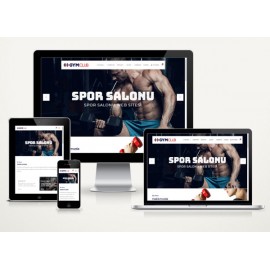 Spor Salonu Web Sitesi ArEy V3